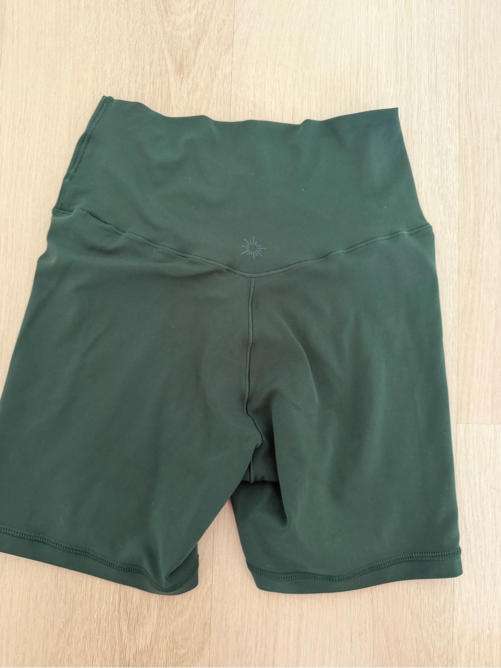 Aerie Offline Biker Shorts Green Size S - Picture 5 of 6